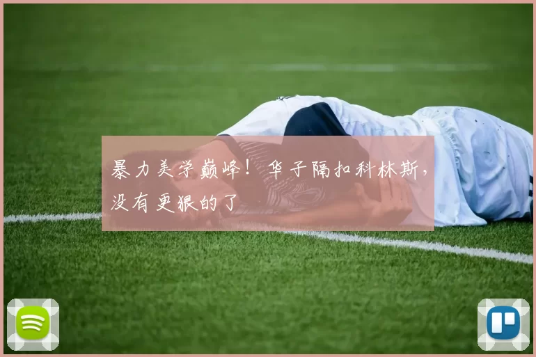 暴力美学巅峰！华子隔扣科林斯，没有更狠的了